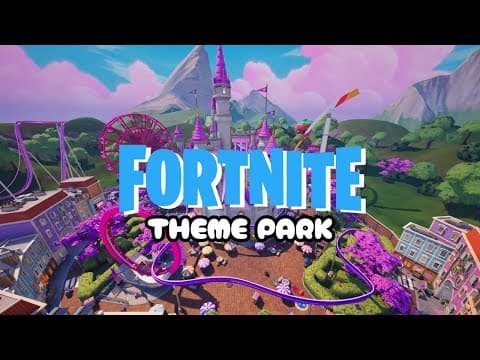 FORTNITE has a THEME PARK?! 😱