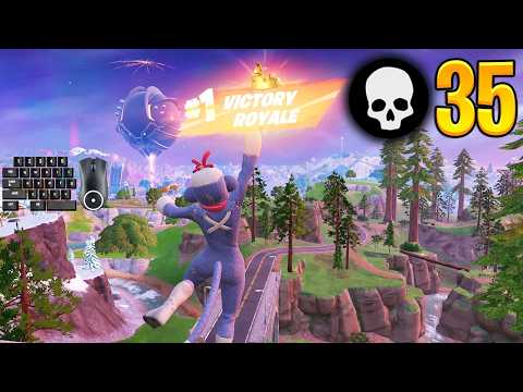 35 Elimination Solo Vs Squads Wins Full Gameplay (Fortnite Chapter 7 Season 2 PC Keyboard)