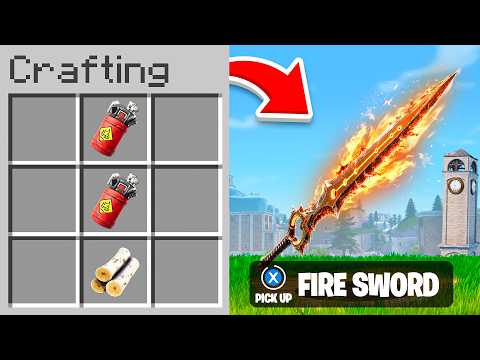 Fortnite But You Can Craft CUSTOM WEAPONS!