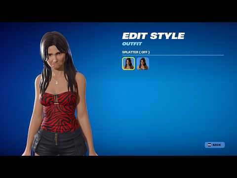 OBSESSION FORTNITE SKIN SHOWCASE