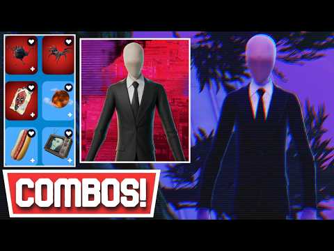 *NEW* BEST THE SLENDER MAN SKIN COMBOS! | Fortnite