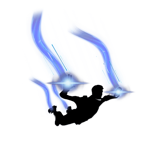 Blue Fusion — Rare Contrail Fortnite cosmetic