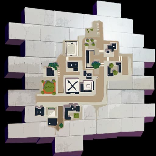 Tilted Map — Uncommon Spray Fortnite cosmetic
