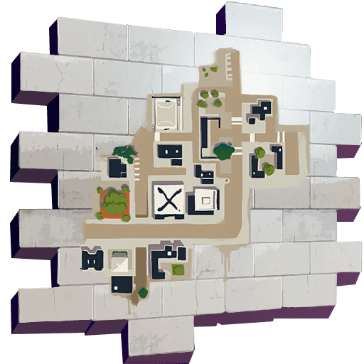 Tilted Map — Uncommon Spray Fortnite cosmetic