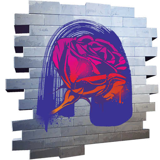 Rose — Uncommon Spray Fortnite cosmetic