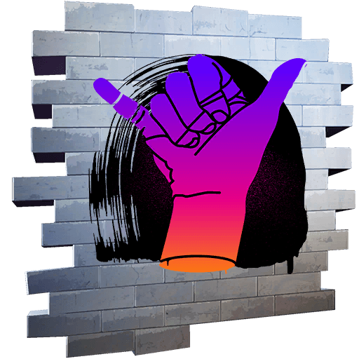 Shaka — Uncommon Spray Fortnite cosmetic