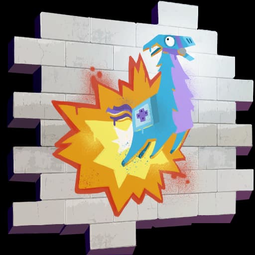 Kab-llama! — Uncommon Spray Fortnite cosmetic