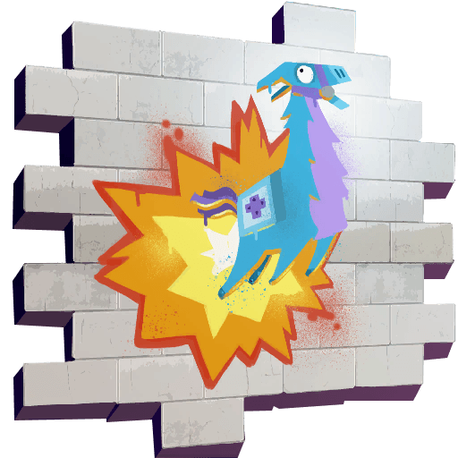 Kab-llama! — Uncommon Spray Fortnite cosmetic