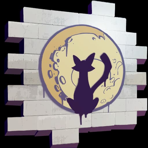 Meow Moon — Uncommon Spray Fortnite cosmetic