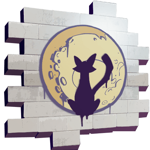 Meow Moon — Uncommon Spray Fortnite cosmetic