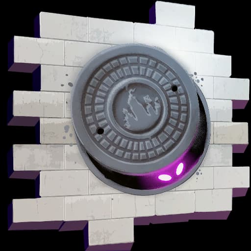 Manhole Cover — Uncommon Spray Fortnite cosmetic