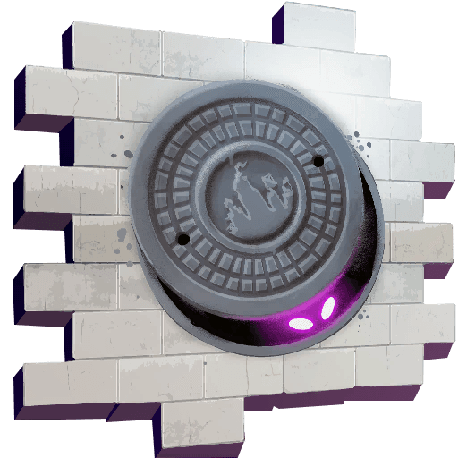 Manhole Cover — Uncommon Spray Fortnite cosmetic