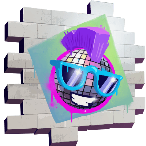 Disco Baller — Uncommon Spray Fortnite cosmetic