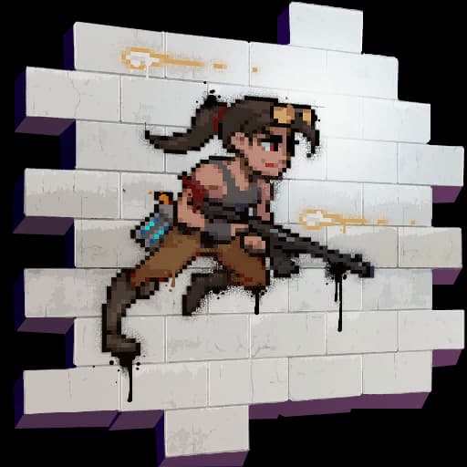 Pixel Ramirez — Uncommon Spray Fortnite cosmetic