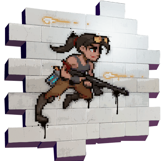 Pixel Ramirez — Uncommon Spray Fortnite cosmetic