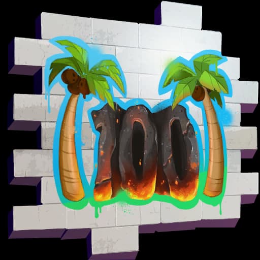 Season Level 100 — Uncommon Spray Fortnite cosmetic