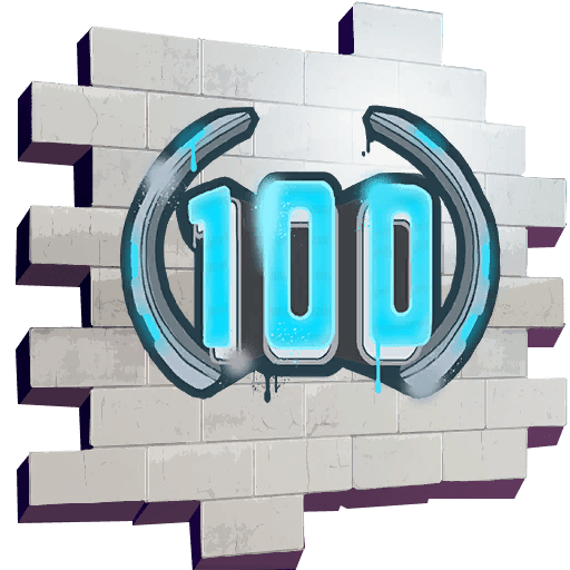 Season Level 100 — Uncommon Spray Fortnite cosmetic