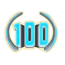 Season Level 100 — Uncommon Emoticon Fortnite cosmetic