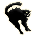 Black Cat — Uncommon Emoticon Fortnite cosmetic