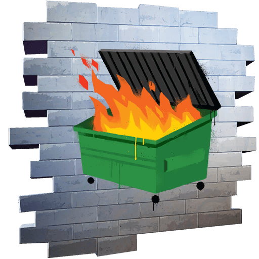 Everything's Fine — Uncommon Spray Fortnite cosmetic