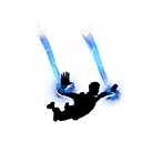 Down Arrow — Uncommon Contrail Fortnite cosmetic