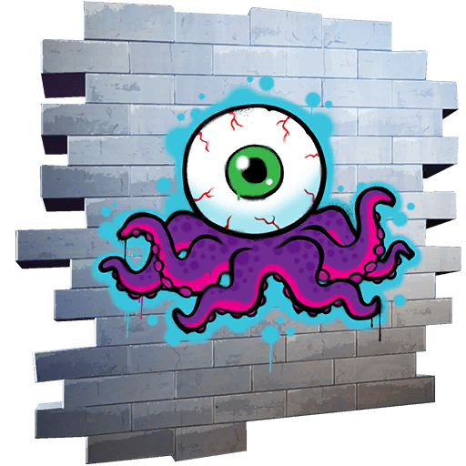 Don't Blink — Uncommon Spray Fortnite cosmetic