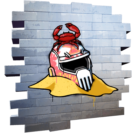 Crabby King — Uncommon Spray Fortnite cosmetic