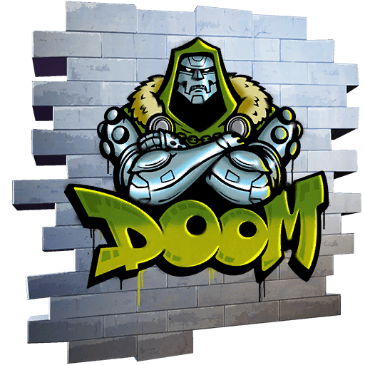 Tag of Doom — Epic Spray Fortnite cosmetic