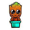Grootling — Epic Emoticon Fortnite cosmetic