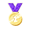 Medalist — Uncommon Emoticon Fortnite cosmetic