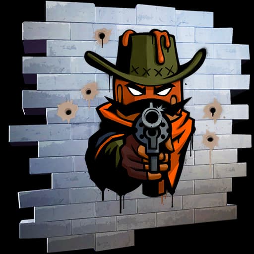 No Witnesses — Uncommon Spray Fortnite cosmetic