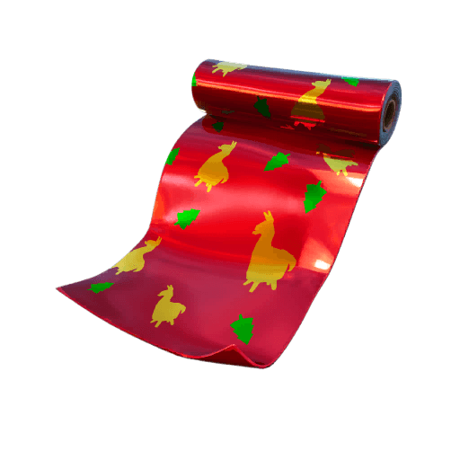 Wrapping Caper — Rare Back Bling Fortnite cosmetic