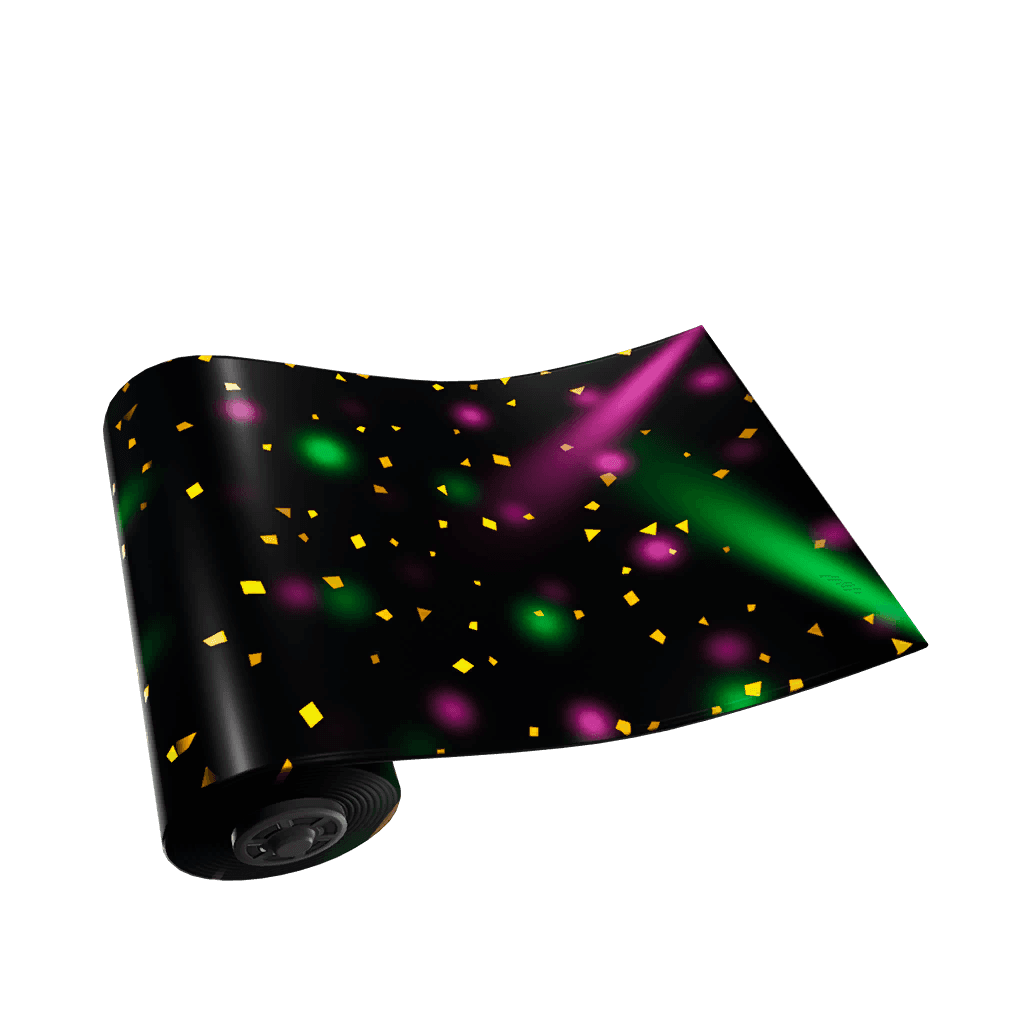 Confetti — Rare Wrap Fortnite cosmetic