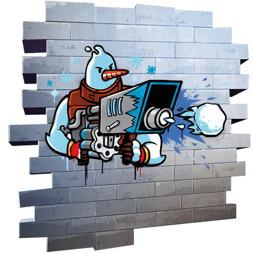 Snow Strike — Uncommon Spray Fortnite cosmetic