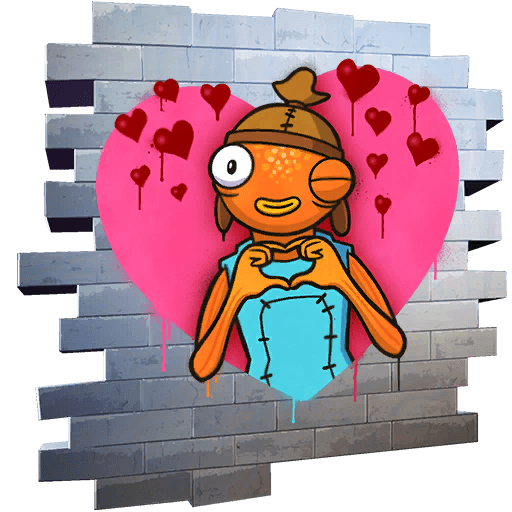 Reel Love — Uncommon Spray Fortnite cosmetic