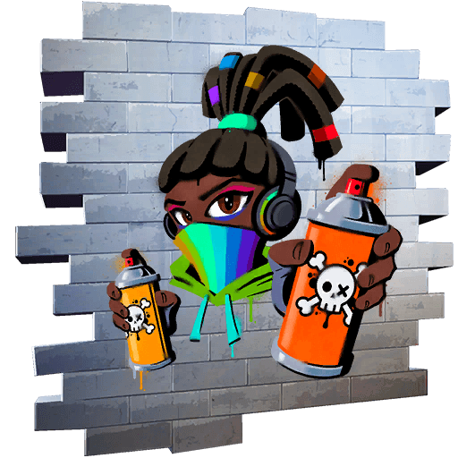 Spray Away — Uncommon Spray Fortnite cosmetic