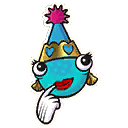 Miss Fish — Uncommon Emoticon Fortnite cosmetic