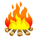 Bonfire — Uncommon Emoticon Fortnite cosmetic