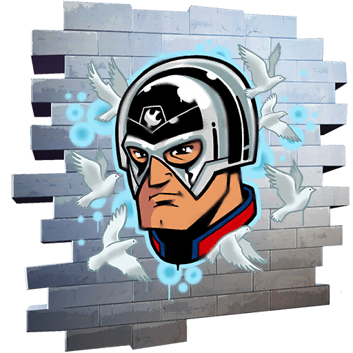 It's Peacemaker — Epic Spray Fortnite cosmetic
