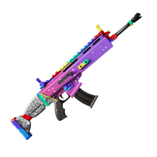 Wrainbow Wrap — Rare Wrap Fortnite cosmetic
