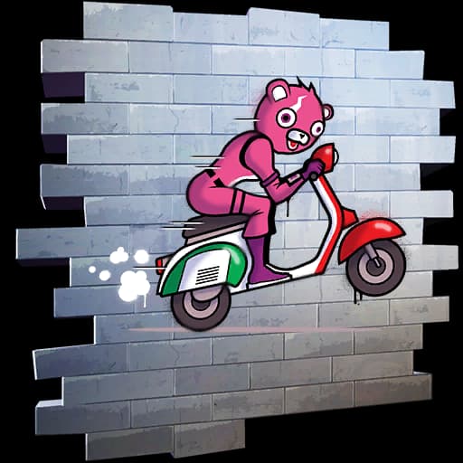 Scooter Team Leader — Uncommon Spray Fortnite cosmetic