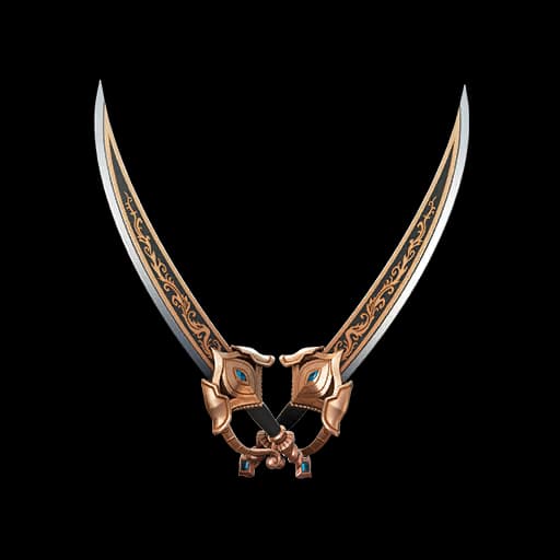 Bronzed Scimitars