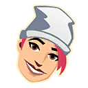 Ice Smile — Uncommon Emoticon Fortnite cosmetic