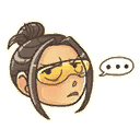 Rook's Eyeroll — Uncommon Emoticon Fortnite cosmetic