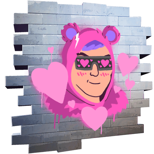 Cuddle Reign — Uncommon Spray Fortnite cosmetic