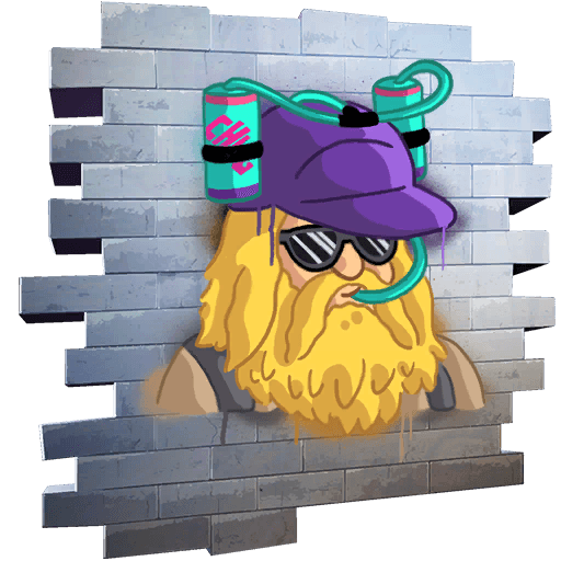Relaxed Sip — Uncommon Spray Fortnite cosmetic