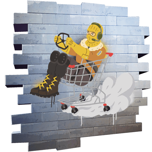 Shopping Run — Uncommon Spray Fortnite cosmetic