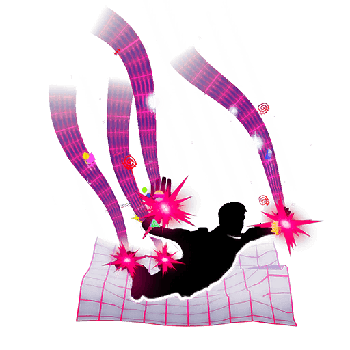 Glitz Grid — Rare Contrail Fortnite cosmetic