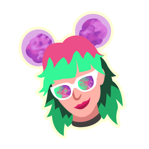 Glowy Zoey — Uncommon Emoticon Fortnite cosmetic