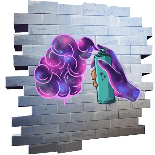 Galaxy Creation — Uncommon Spray Fortnite cosmetic